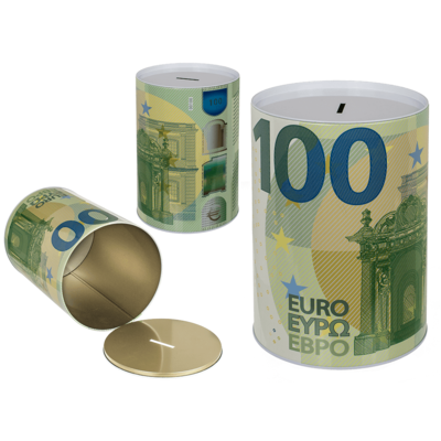 Tirelire métal XXL 100 euros – La Cadrerie Wavre