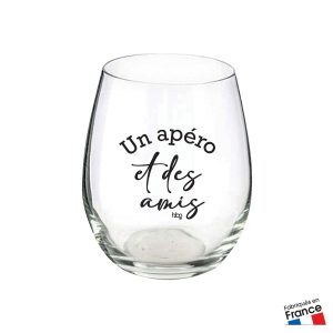 Verre : un apéro et des amis